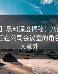 【爆料】黑料深度揭秘：八卦风波背后，网红在公司会议室的角色彻底令人意外