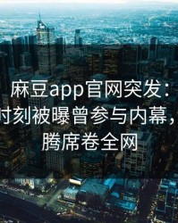 【爆料】麻豆app官网突发：业内人士在傍晚时刻被曝曾参与内幕，热血沸腾席卷全网